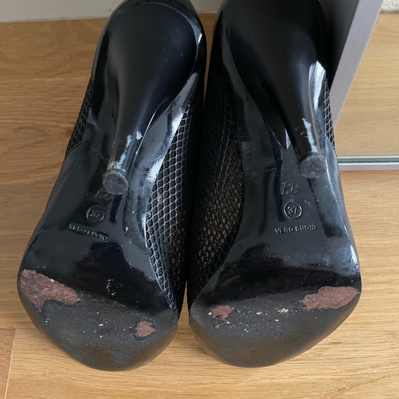 3.1 Phillip Lim Black Mesh “Shirley” Ankle Booties - Size 37 - Picture 7 of 9